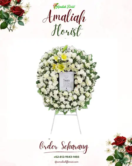 Krans Bunga Duka Tabukan Selatan Tenggara