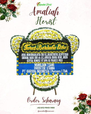 Papan Bunga Duka di Tabukan Selatan Tenggara