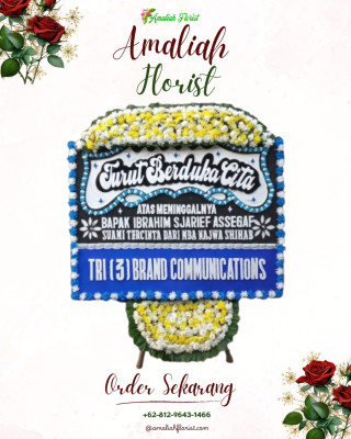 Papan Bunga Duka di Tabukan Selatan Tenggara