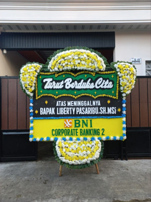 Papan Bunga Duka di Tabukan Selatan Tenggara